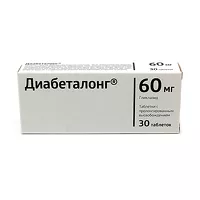 Изображение товара Диабеталонг таблетки с пролонг. высвоб. 60мг, №30
