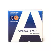 Изображение товара Амелотекс суппозитории рект. 15мг, №6