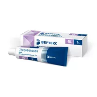 Изображение товара Тербинафин-Вертекс крем д/наружн. прим. 1%, 15г