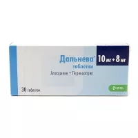 Изображение товара Дальнева таблетки 10мг+8мг, №30
