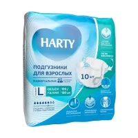 Изображение товара Harty подгузники для взрослых размер L (100-150 см), 10шт