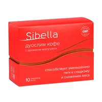 Изображение товара Sibella Кофе Дуослим Капучино порошок д/пригот. р-ра д/приема внутрь, 2г №10