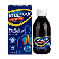 Изображение товара Коделак Бронхо с чабрецом сироп, 200мл