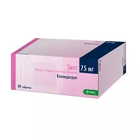 Изображение товара Зилт таблетки покрыт. п/о 75мг, №84