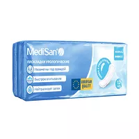 Изображение товара MediSan Normal прокладки урологические для женщин, 12шт