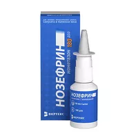 Изображение товара Нозефрин спрей назальный дозированный 50мкг/доза, 180доз