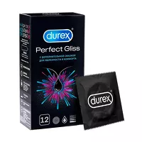 Изображение товара Durex Perfect Gliss презервативы утолщенные с дополнительной смазкой, 12шт