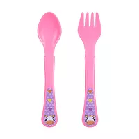 Изображение товара Курносики набор ложечка и вилочка цвет в ассорт. (4+мес)