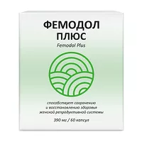 Изображение товара Фемодол плюс капсулы, №60 Витамер