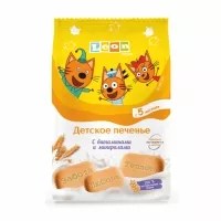 Изображение товара Leon Baby печенье Три кота с витаминами и минералами (5+мес), 120г