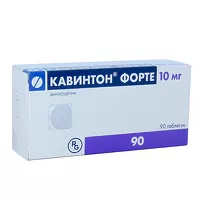 Изображение товара Кавинтон форте таблетки 10мг, №90
