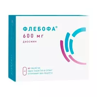 Изображение товара Флебофа таблетки 600мг, №60 Озон