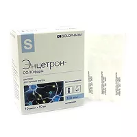 Изображение товара Энцетрон раствор д/приема внутрь Солофарм 100мг/мл, 10мл №10