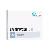 Изображение товара Арипипразол таблетки 15мг, №30