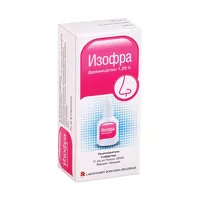 Изображение товара Изофра спрей назальный 1,25%, 15мл Рекордати