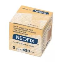 Изображение товара Neofix Band-N бинт нестерильный медицинский самофиксирующийся эластичный на нетканой основе 5см*4,5м, №1
