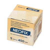 Изображение товара Neofix Band-N бинт нестерильный медицинский самофиксирующийся эластичный на нетканой основе 5см*4,5м, №1