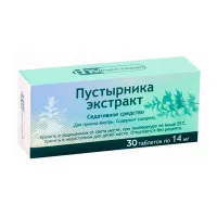 Изображение товара Пустырника экстракт таблетки 14мг, №30
