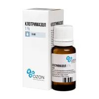 Изображение товара Клотримазол раствор д/наружн. прим. 1%, 15мл