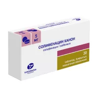 Изображение товара Солифенацин Канон таблетки покрыт. п/о 5мг, №30