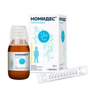 Изображение товара Номидес порошок д/пригот.сусп. д/приема внутрь 12мг/мл, 15г, Фармасинтез