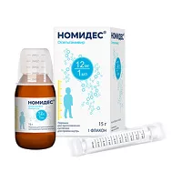 Изображение товара Номидес порошок д/пригот.сусп. д/приема внутрь 12мг/мл, 15г, Фармасинтез