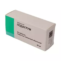 Изображение товара Подагрум таблетки покрыт. п/о 80мг, №28
