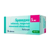 Изображение товара Бравадин таблетки покрыт. п/о 5мг, №56