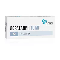 Изображение товара Лоратадин таблетки 10мг, №10