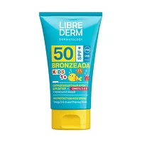 Изображение товара Librederm Bronzeada крем для детей с Омега 3-6-9 и термальной водой SPF50+, 150мл