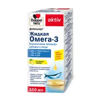 Изображение товара Доппельгерц Актив Жидкая Омега-3 раствор д/приема внутрь, 100мл