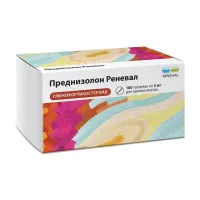 Изображение товара Преднизолон Реневал таблетки 5мг, №100
