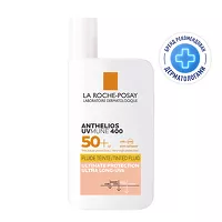 Изображение товара La Roche-Posay Anthelios UVMUNE 400 Тонирующий солнцезащитный крем-флюид для лица и кожи вокруг глаз SPF 50+, 50мл