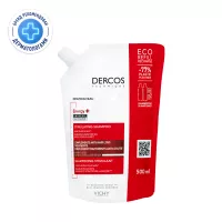 Изображение товара Vichy Dercos Energy+ шампунь тонизирующий против выпадения и истончения волос сменный блок, 500мл