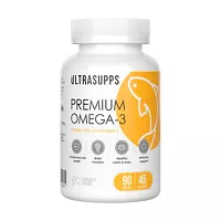 Изображение товара Ultrasupps Премиум Омега-3 капсулы, №90