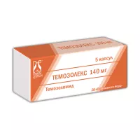 Изображение товара Темозолекс капсулы 140мг, №5