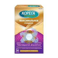 Изображение товара Корега Максимальное очищение таблетки для очищения зубных протезов , №36