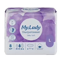 Изображение товара MyLady Silky Soft прокладки размер L, 8шт
