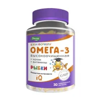 Изображение товара Эвалар Бэби Формула Рыбки Омега-З пастилки жевательные, №30