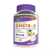 Изображение товара Эвалар Бэби Формула Рыбки Омега-З пастилки жевательные, №30