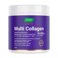 Изображение товара Эвалар Лаборатория Мульти Коллаген порошок д/приема внутрь, 225г