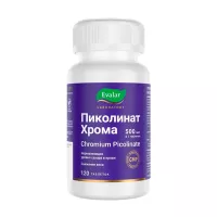Эвалар Лаборатория Хрома пиколинат таблетки п/о 500мкг, №120