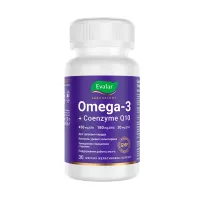 Изображение товара Эвалар Лаборатория Омега-3+Коэнзим Q10 капсулы мягкие желатиновые, №30