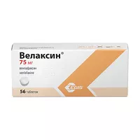 Изображение товара Велаксин таблетки 75мг, №56