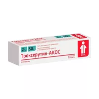 Изображение товара Троксерутин АКОС гель д/наружн. прим. 2%, 50г