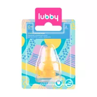 Изображение товара Lubby соска латексная медленный поток (0+), 2шт