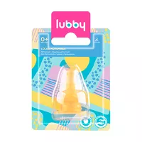 Изображение товара Lubby соска латексная медленный поток (0+), 2шт
