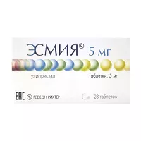 Изображение товара Эсмия таблетки 5мг, №28