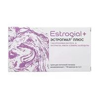 Изображение товара Эстрогиал Плюс крем для интимной гигиены 1,2г, 10шт