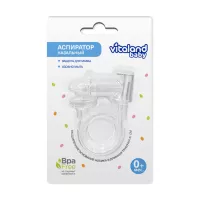 Vitaland baby аспиратор назальный силиконовый (0+мес.)